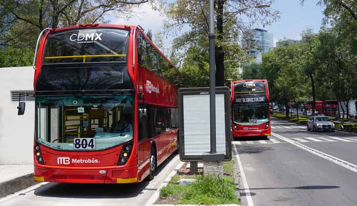 MB Metrobus Alexander Dennis Enviro500MMC 804 & 902